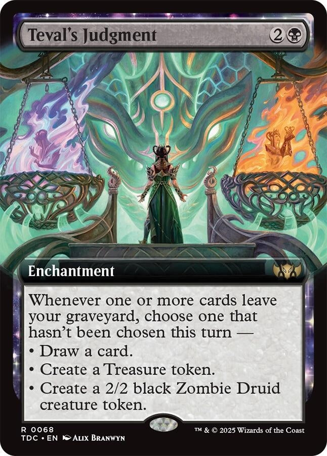 Teval's Judgment (Extended Art) (68) (Tarkir: Dragonstorm)