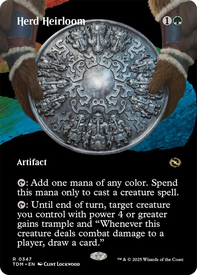 Herd Heirloom (Borderless) (347) (Tarkir: Dragonstorm)