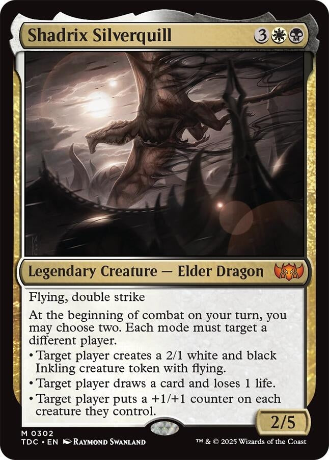 Shadrix Silverquill (302) (Tarkir: Dragonstorm)