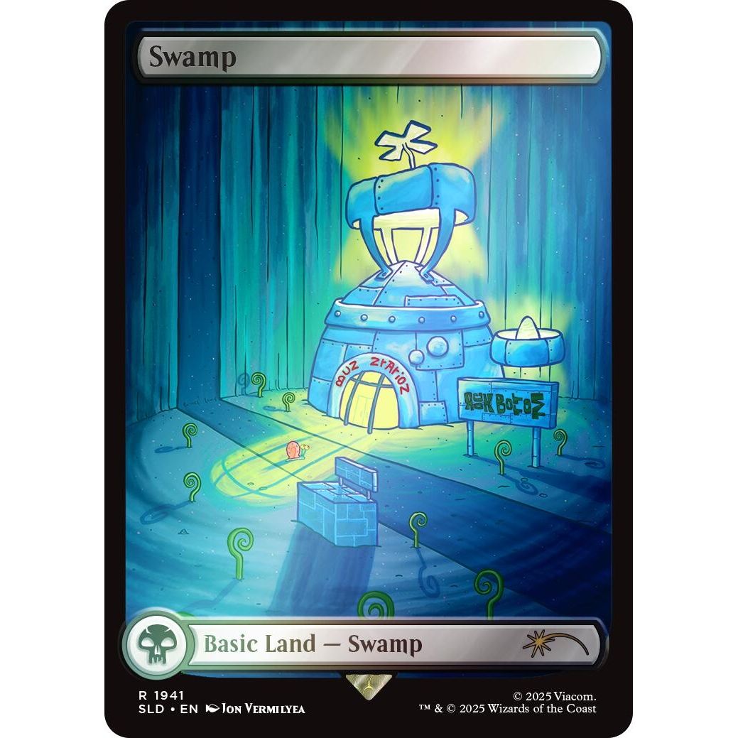 Swamp (1941) (Rainbow Foil) (1941) (Secret Lair Drop Series) - PokeBox USA