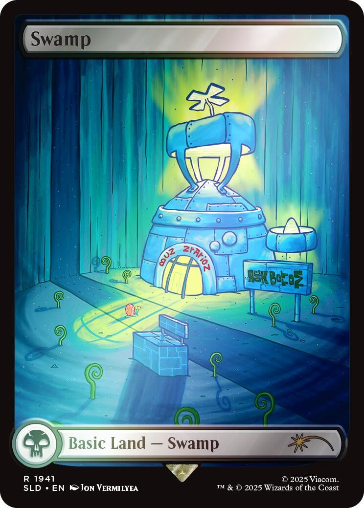 Swamp (1941) (Rainbow Foil) (1941) (Secret Lair Drop Series) - PokeBox USA