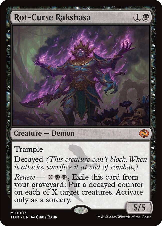 Rot-Curse Rakshasa (87) (Tarkir: Dragonstorm) - PokeBox USA