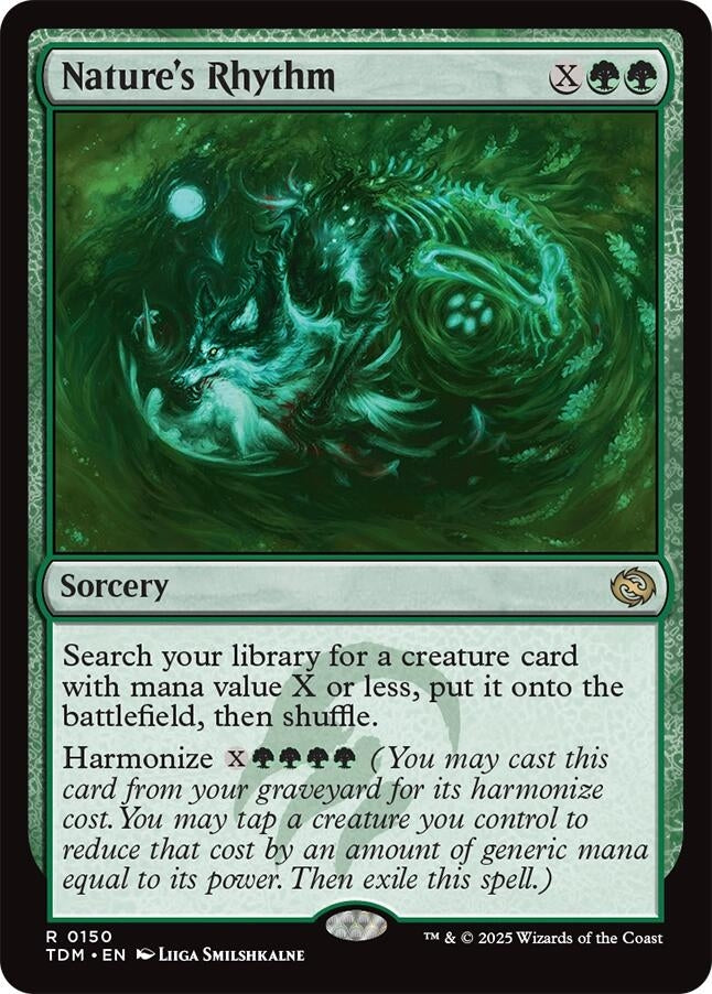 Nature's Rhythm (150) (Tarkir: Dragonstorm)