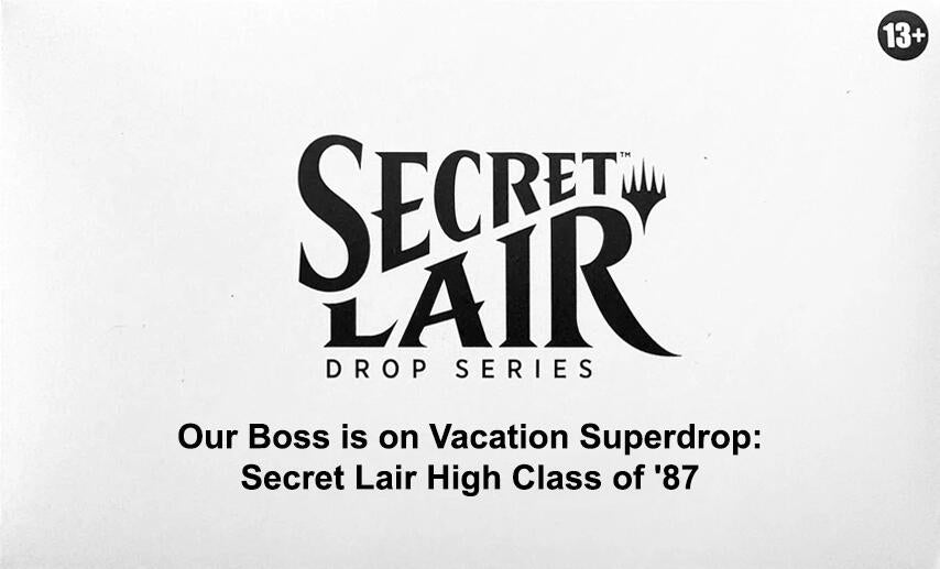 Image for Secret Lair Drop: Our Boss is on Vacation Superdrop: Secret Lair High Class of '87 - Non-Foil Edition - Magic: The Gathering