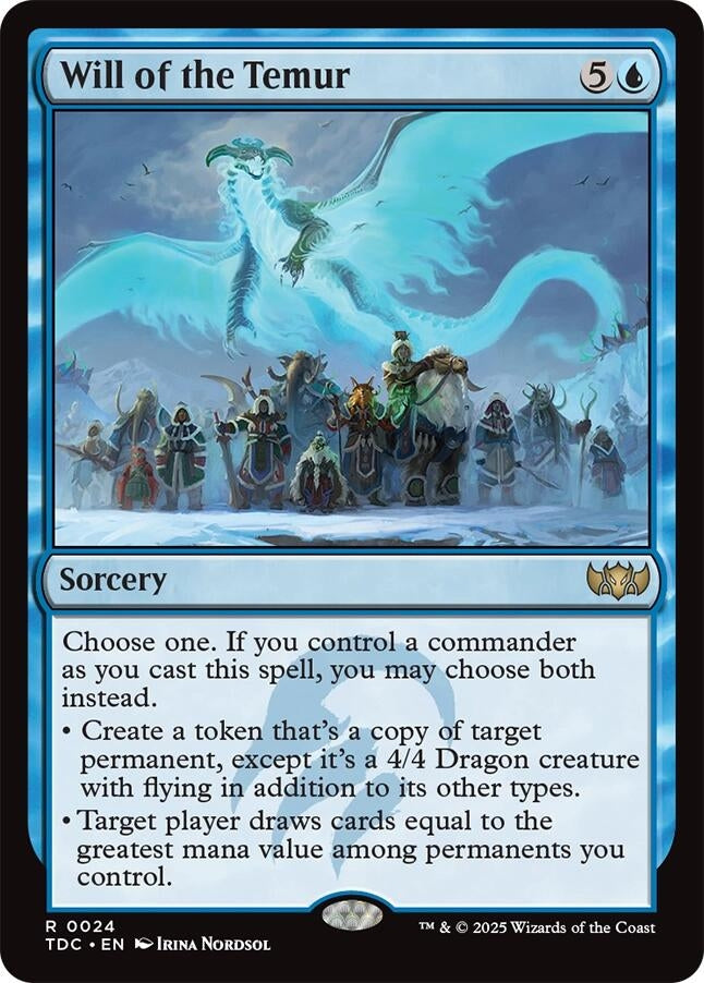 Will of the Temur (24) (Tarkir: Dragonstorm)