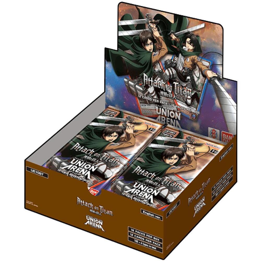 Union Arena - Attack on Titan Booster Box UE10BT - ENGLISH - PokeBox USA