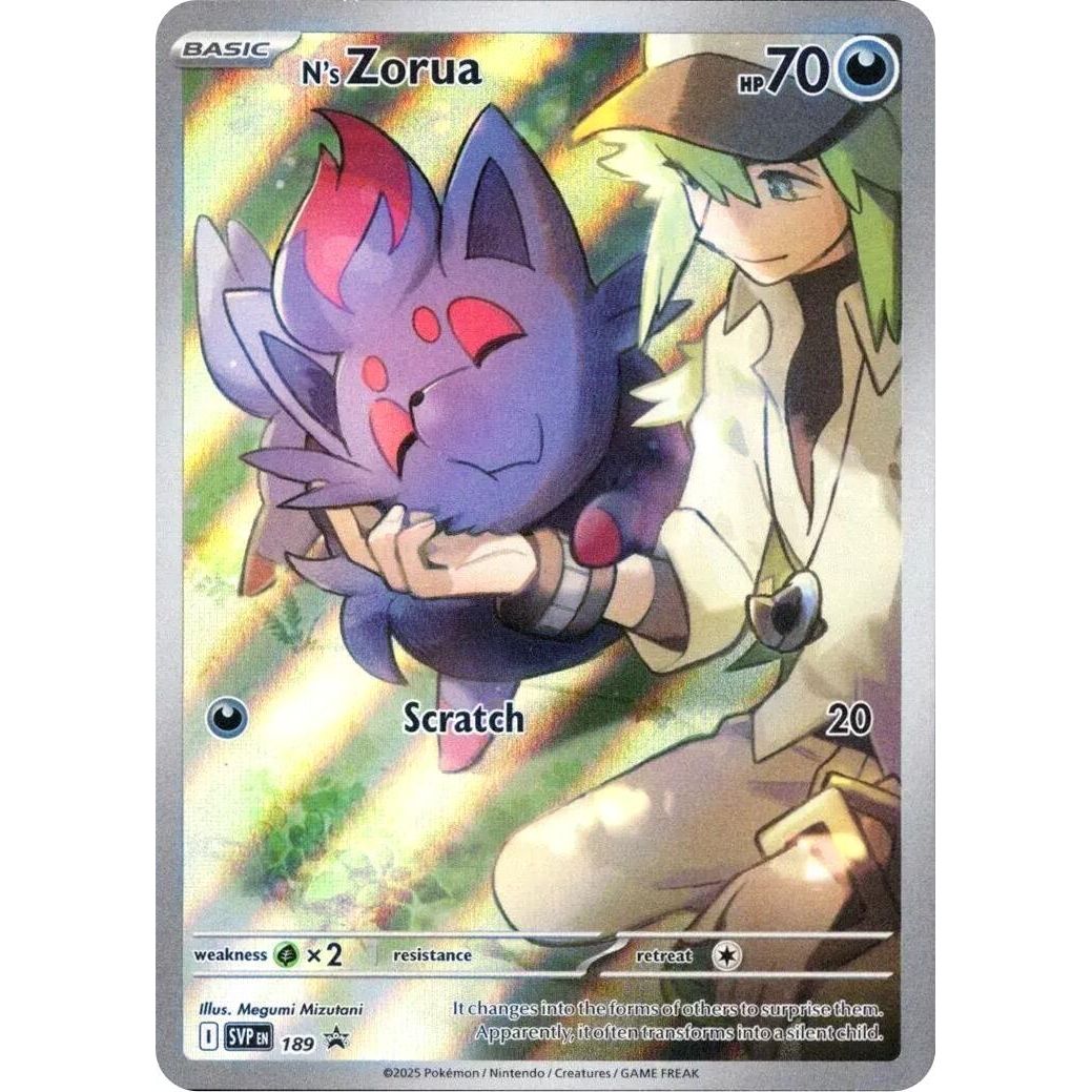 N's Zorua - 189 (189) (SV: Scarlet & Violet Promo Cards) - PokeBox USA