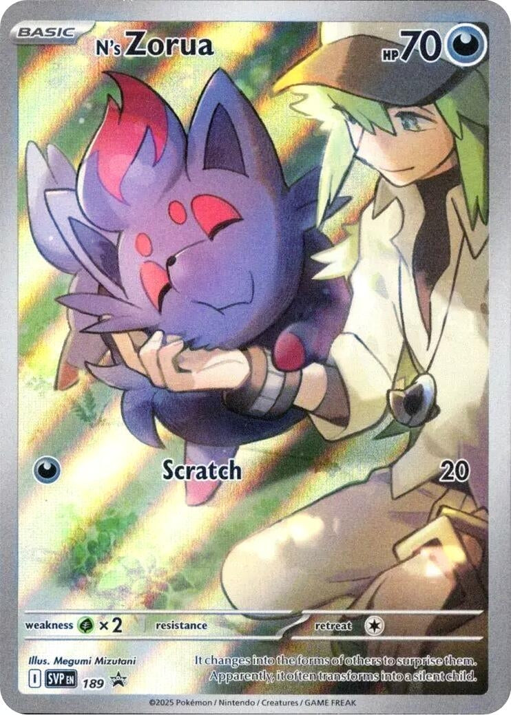 N's Zorua - 189 (189) (SV: Scarlet & Violet Promo Cards)