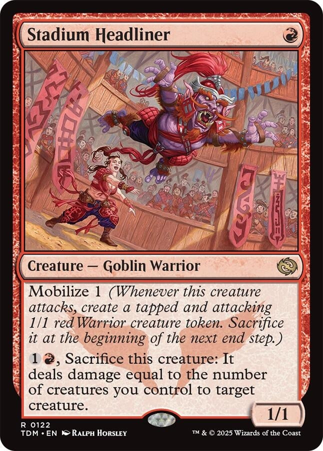 Stadium Headliner (122) (Tarkir: Dragonstorm)