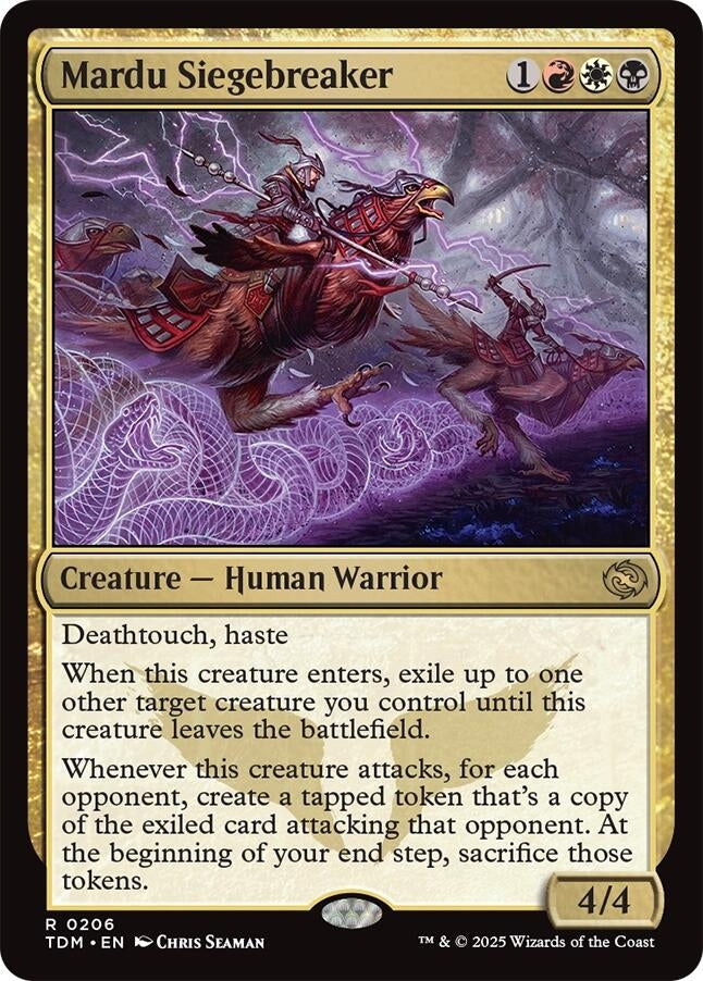 Mardu Siegebreaker (206) (Tarkir: Dragonstorm)