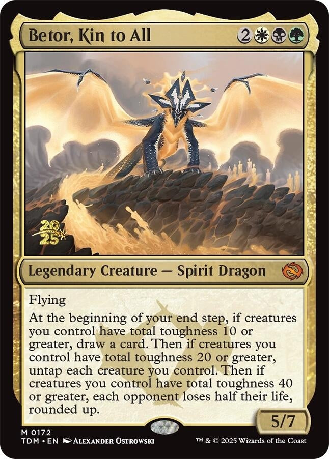 Betor, Kin to All (172) (Prerelease Cards)