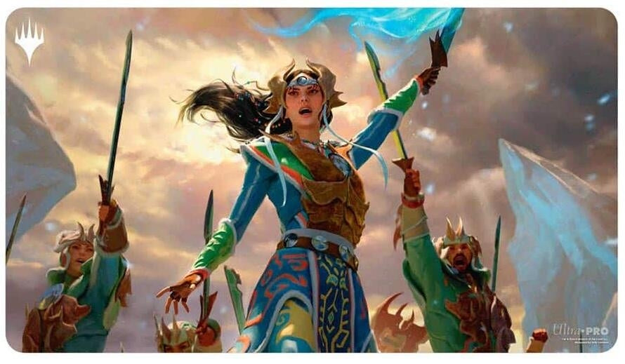 Image for Tarkir: Dragonstorm Playmat for Magic: The Gathering - Temur Commander - Playmats