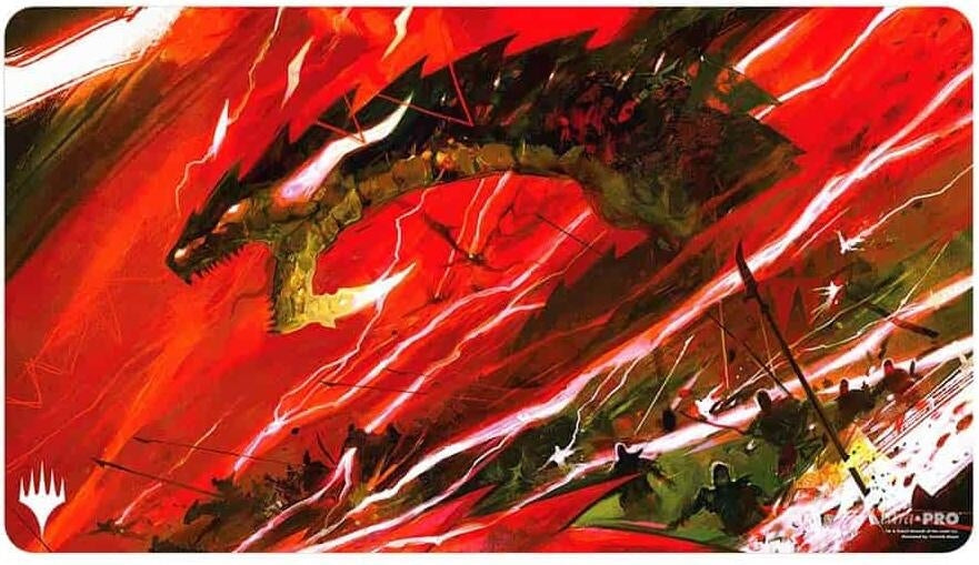 Image for Tarkir: Dragonstorm Playmat for Magic: The Gathering - Mardu Special Guest - Playmats