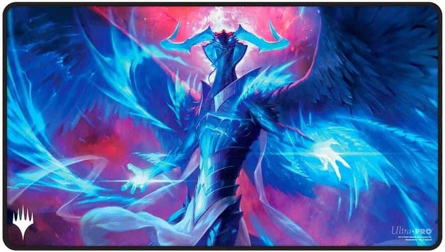Image for Tarkir: Dragonstorm Black Stitched Playmat for Magic: The Gathering - Planeswalker - Playmats