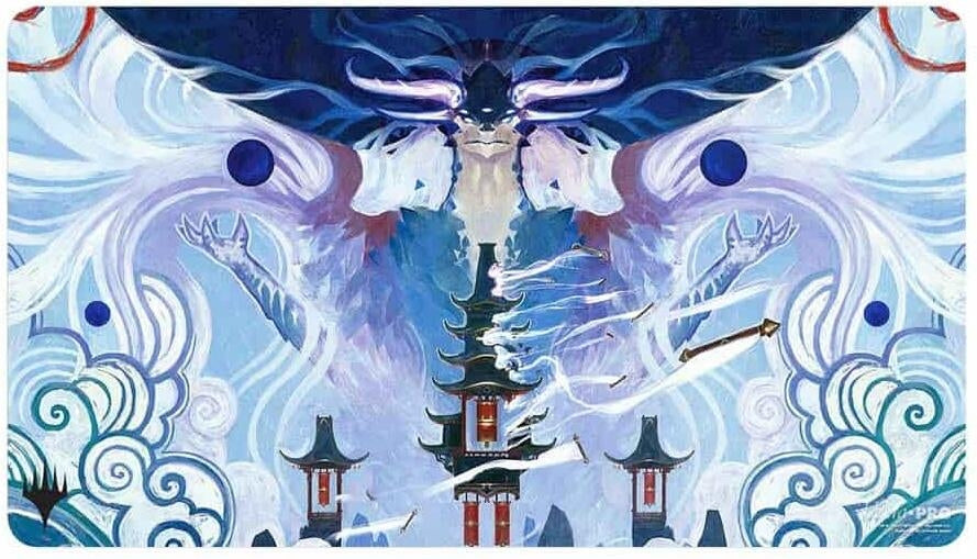 Image for Tarkir: Dragonstorm Playmat for Magic: The Gathering - Jeskai Special Guest - Playmats