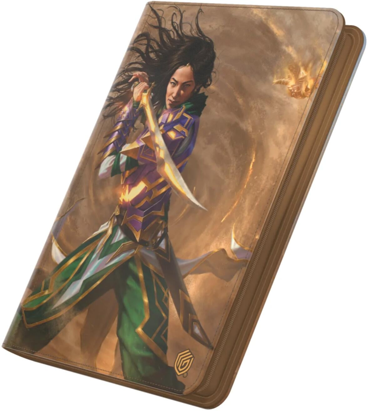 Image for Magic: The Gathering Tarkir: Dragonstorm Zipfolio 360 Xenoskin - Descendant of Storms - Storage Albums