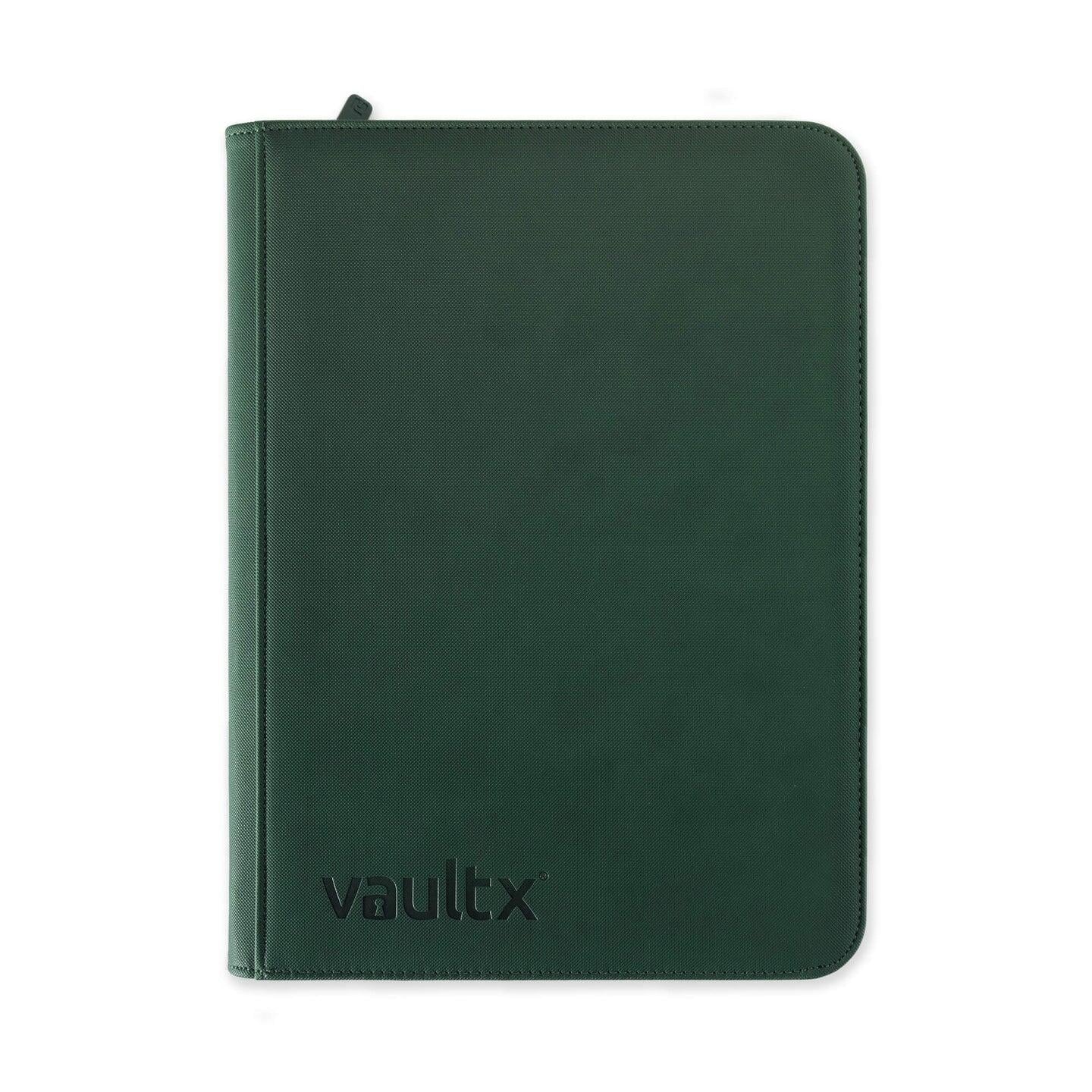 Image for Vault X Zip Binder Exo-Tec - Green 9 Pocket - Storage Albums