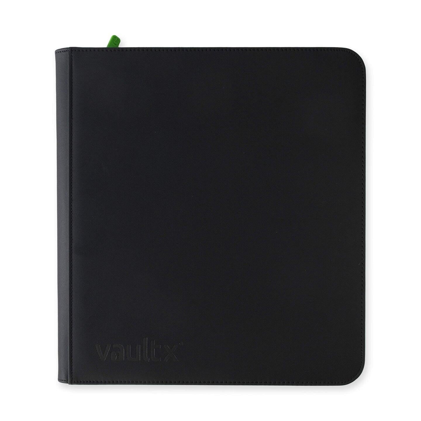 Image for Vault X Zip Binder XL Exo-Tec - Black 12 Pocket - Storage Albums