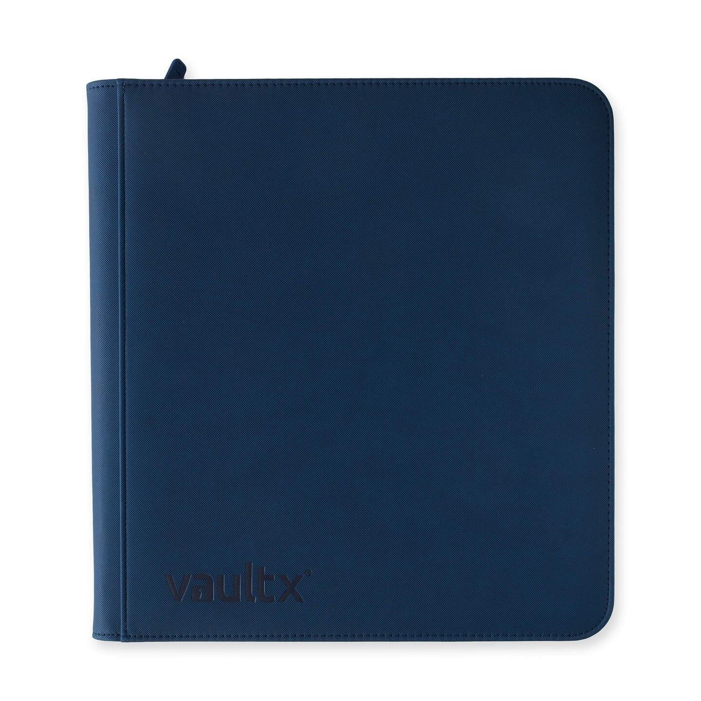 Image for Vault X Zip Binder XL Exo-Tec - Blue 12 Pocket - Storage Albums