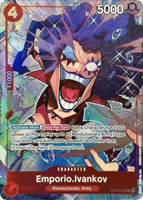 Image for Emporio.Ivankov (Premium Card Collection -Best Selection Vol. 3-) (OP05-004) (One Piece Promotion Cards) (OP-PR) - One Piece Card Game