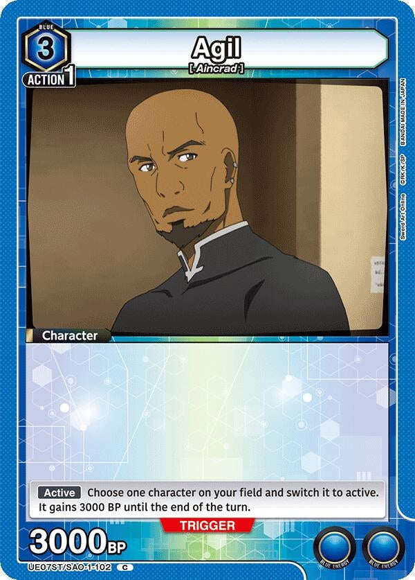 Image for Agil (UE07ST/SAO-1-102) (UE07ST: Sword Art Online Starter Deck) (UE07ST) - Union Arena