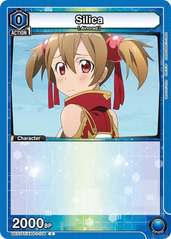 Image for Silica (UE07ST/SAO-1-106) (UE07ST: Sword Art Online Starter Deck) (UE07ST) - Union Arena