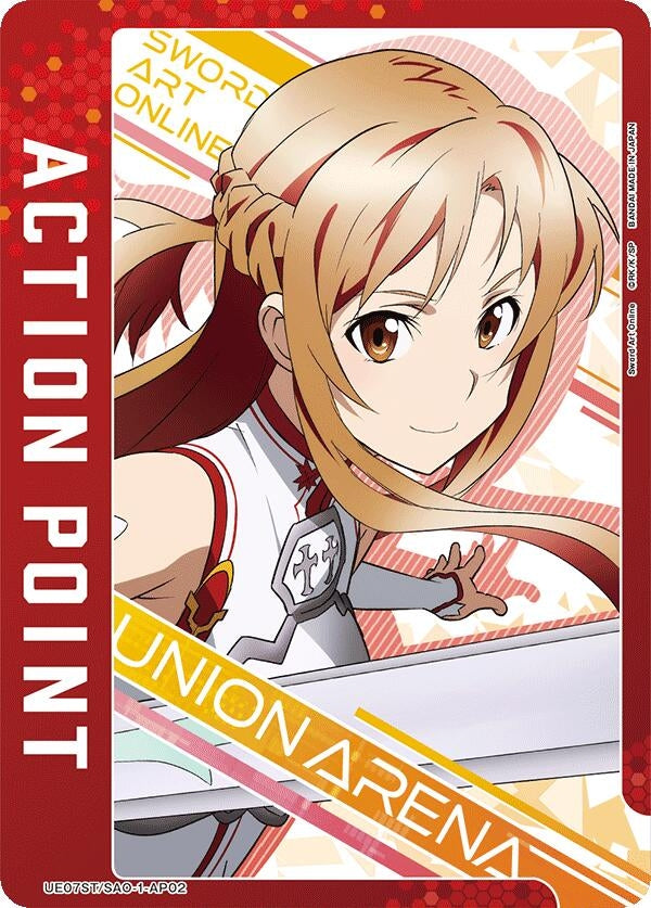 Image for Action Point Card (AP02) (UE07ST/SAO-1-AP02) (UE07ST: Sword Art Online Starter Deck) (UE07ST) - Union Arena
