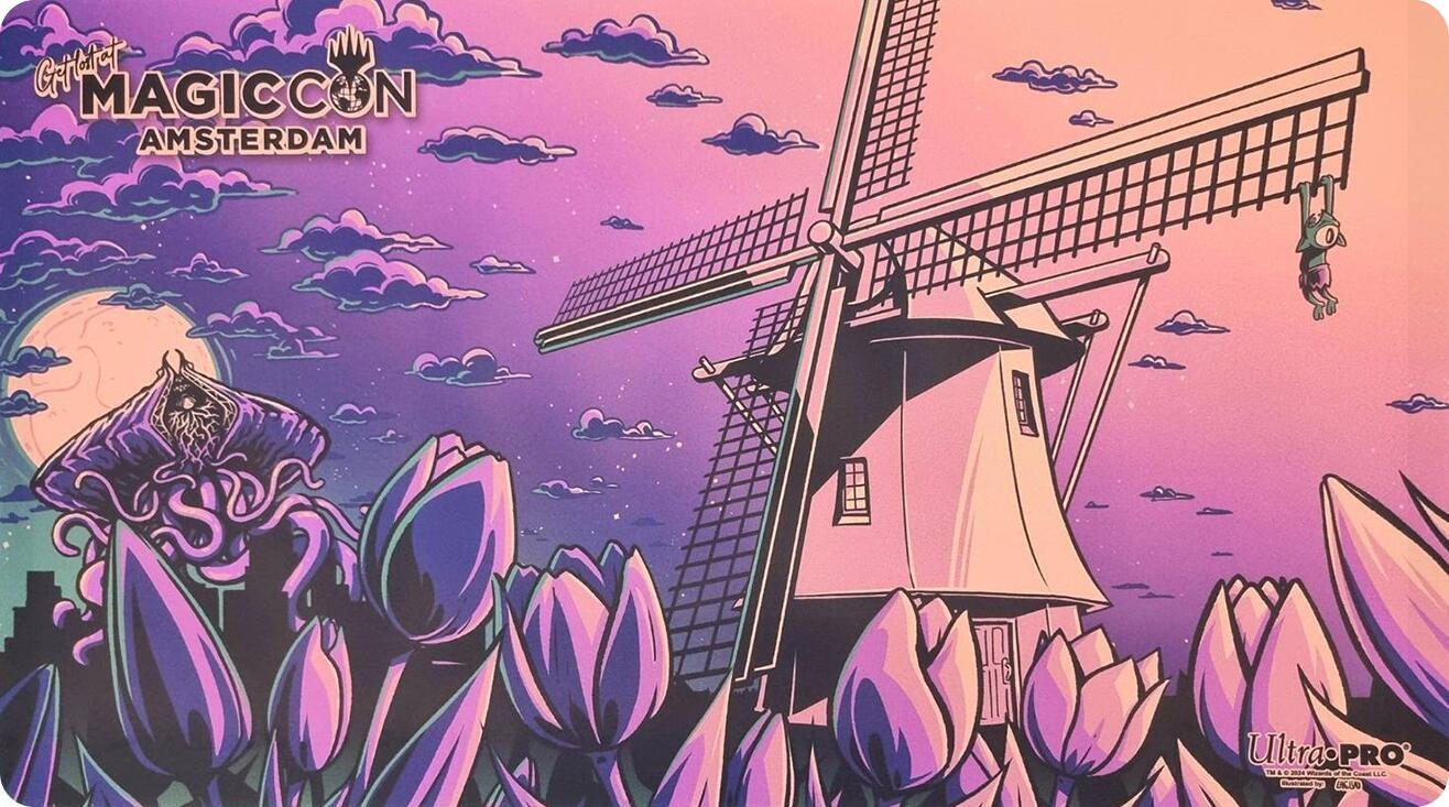 Image for MagicCon 2024 Ultra Pro Exclusive Playmat for Magic: The Gathering - Get Lost at (Amsterdam) - Playmats