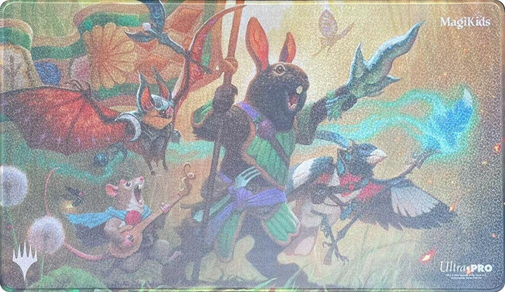 Image for MagicCon Magikids 2024 Ultra Pro Exclusive Playmat for Magic: The Gathering - Holofoil Valley Questcaller (Las Vegas) - Playmats