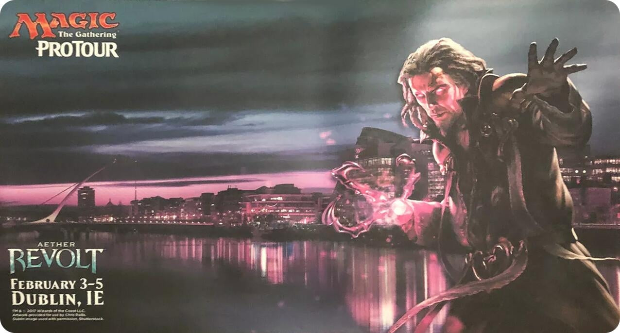Image for Pro Tour Playmat for Magic: The Gathering - Aether Revolt (Dublin) - Playmats
