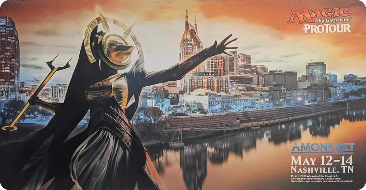 Image for Pro Tour Playmat for Magic: The Gathering - Amonkhet (Nashville) - Playmats