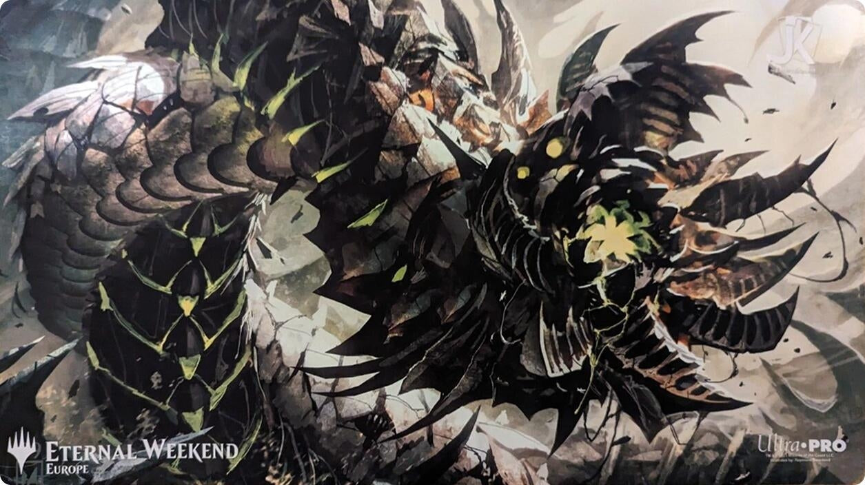 Image for Eternal Weekend 2023 Ultra Pro Exclusive Playmat for Magic: The Gathering - Wurmcoil Engine - Playmats