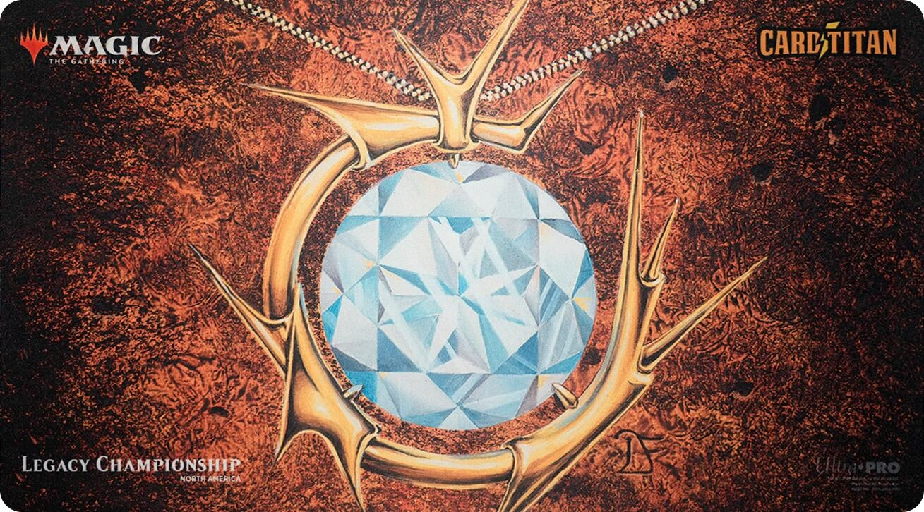 Image for Eternal Weekend Legacy Championship 2019  Ultra Pro Exclusive Playmat for Magic: The Gathering - Mox Diamond - Playmats