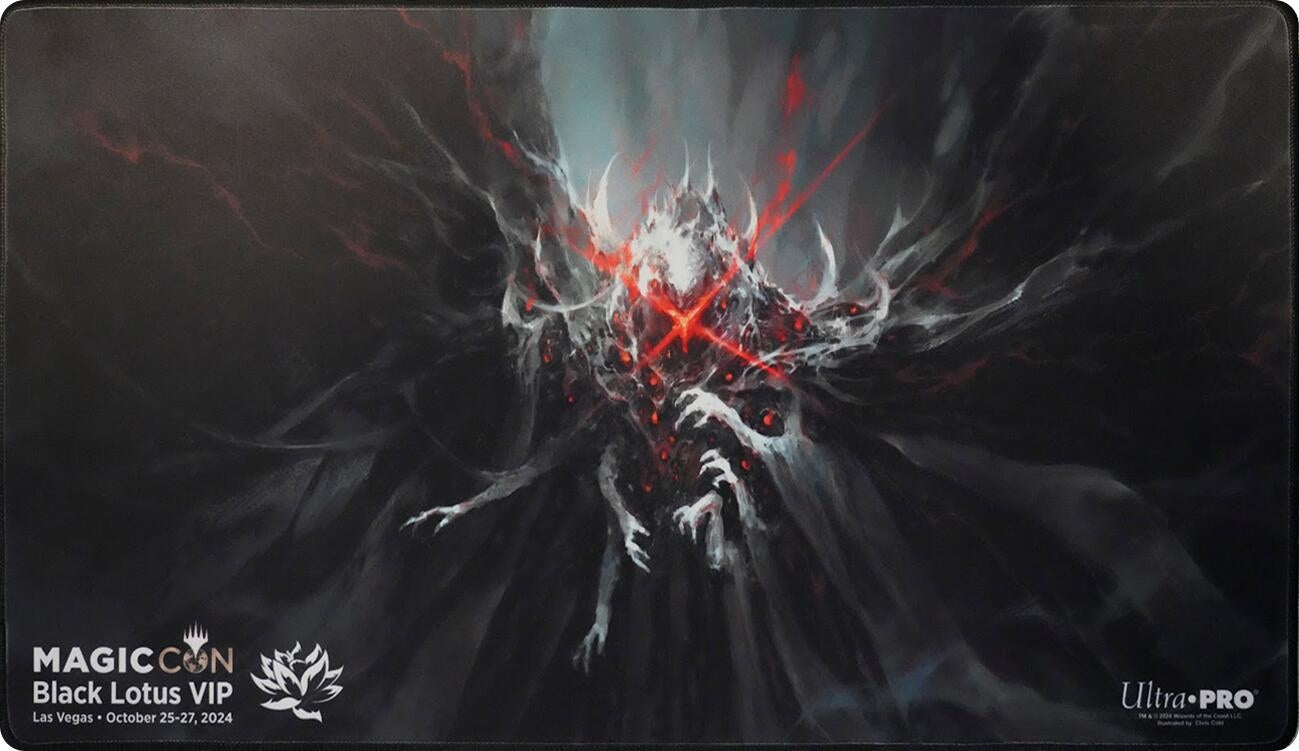 Image for MagicCon Black Lotus VIP 2024 Ultra Pro Exclusive Playmat for Magic: The Gathering - Valgavoth, Harrower of Souls - Playmats