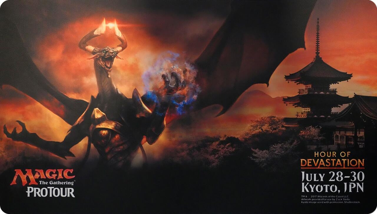 Image for Pro Tour Exclusive Playmat for Magic: The Gathering - Hour of Devastation - Playmats