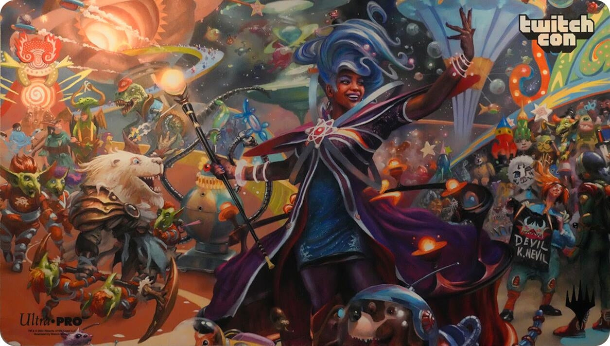 Image for Twitchcon 2022 Ultra Pro Exclusive Playmat for Magic: The Gathering - Unfinity Key Art - Playmats