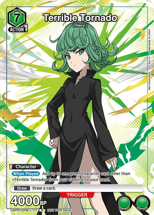 Image for Terrible Tornado (Promotion Pack 2025) (UEPR/OPM-1-111) (Union Arena Promotion Cards) (UEPR) - Union Arena