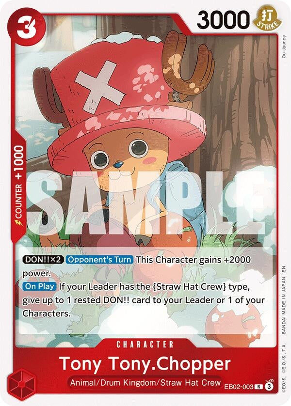 Image for Tony Tony.Chopper (EB02-003) (Extra Booster: Anime 25th Collection) (EB-02) - One Piece Card Game