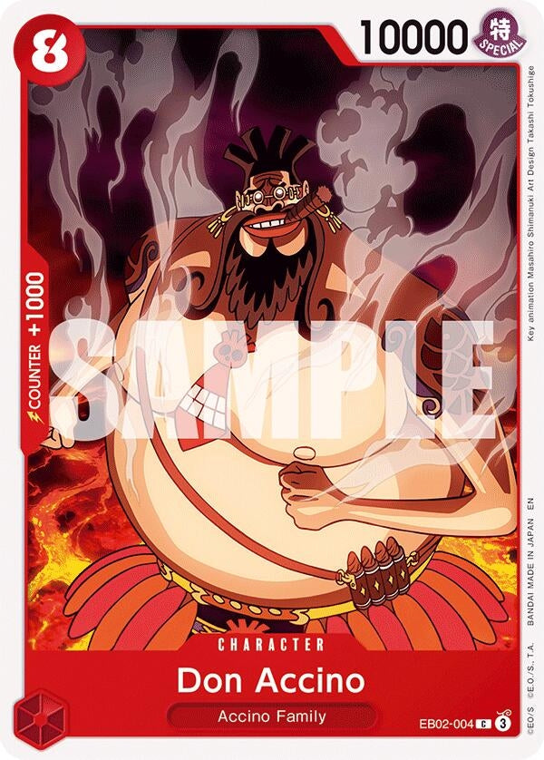Image for Don Accino (EB02-004) (Extra Booster: Anime 25th Collection) (EB-02) - One Piece Card Game