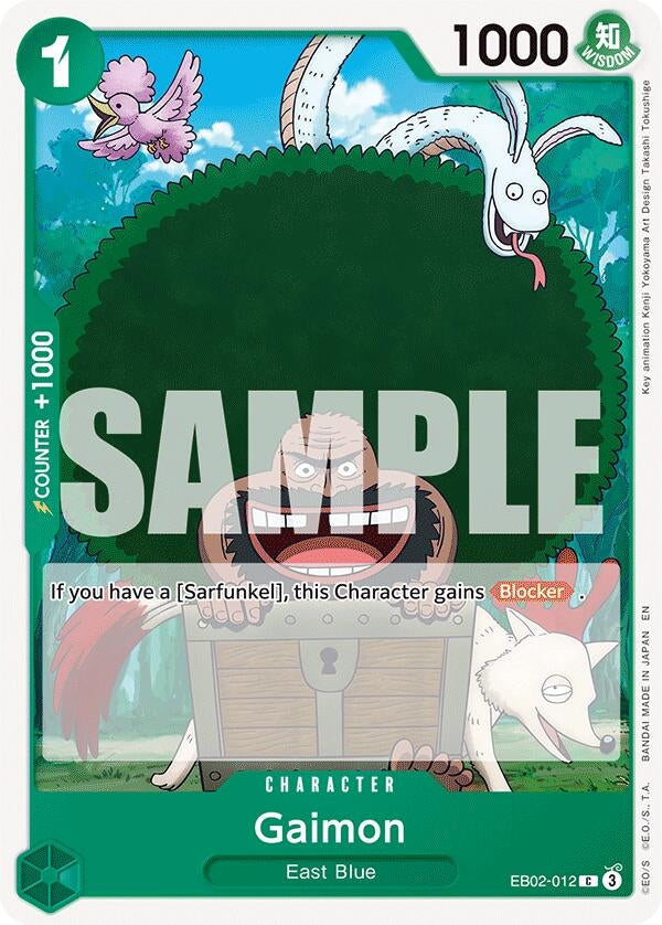 Image for Gaimon (EB02-012) (Extra Booster: Anime 25th Collection) (EB-02) - One Piece Card Game