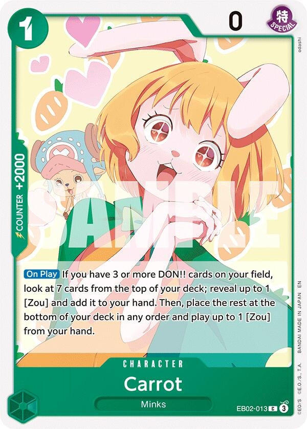 Image for Carrot (EB02-013) (Extra Booster: Anime 25th Collection) (EB-02) - One Piece Card Game