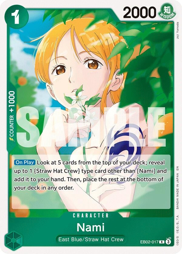 Image for Nami (EB02-017) (Extra Booster: Anime 25th Collection) (EB-02) - One Piece Card Game