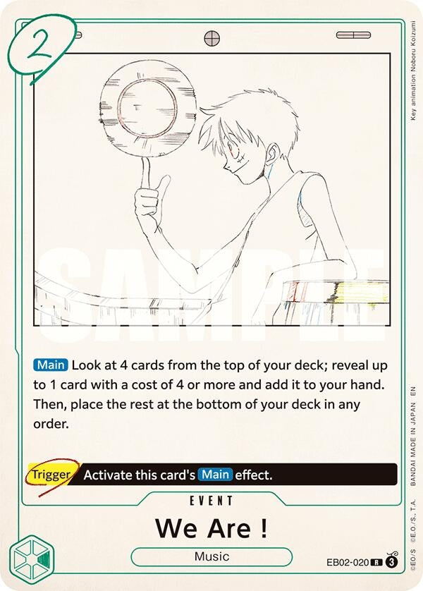Image for We Are! (EB02-020) (Extra Booster: Anime 25th Collection) (EB-02) - One Piece Card Game