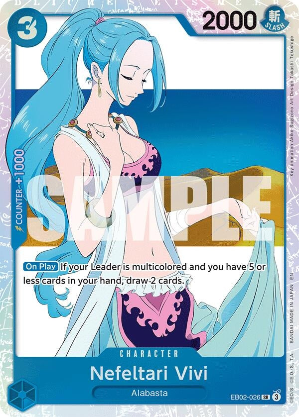 Image for Nefeltari Vivi (EB02-026) (Extra Booster: Anime 25th Collection) (EB-02) - One Piece Card Game