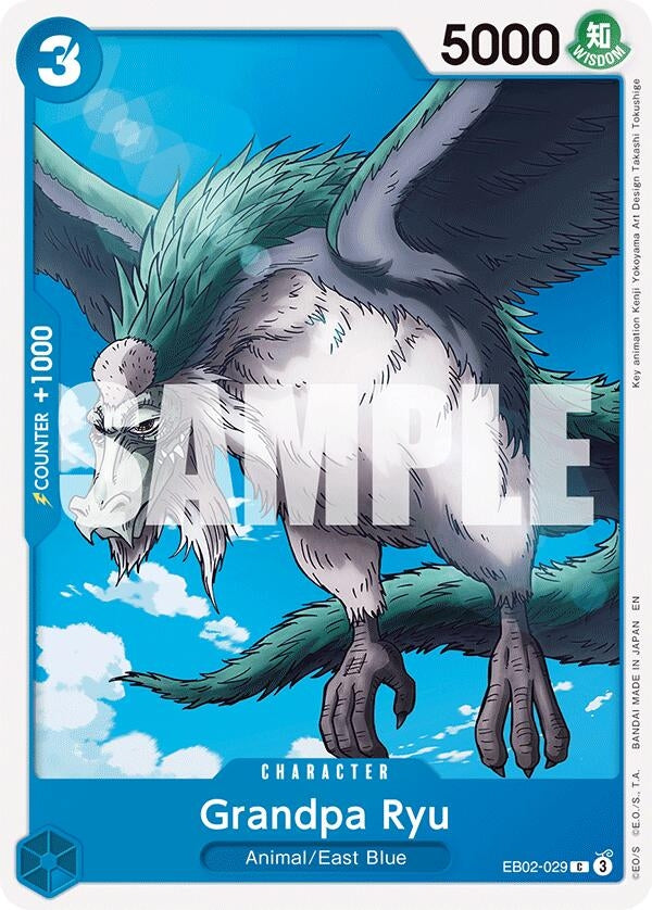 Image for Grandpa Ryu (EB02-029) (Extra Booster: Anime 25th Collection) (EB-02) - One Piece Card Game