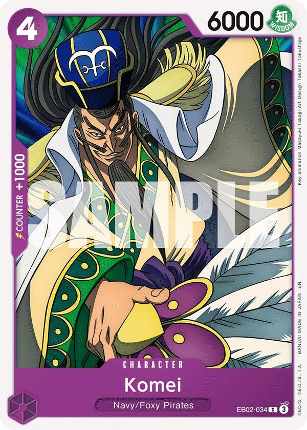 Image for Komei (EB02-034) (Extra Booster: Anime 25th Collection) (EB-02) - One Piece Card Game