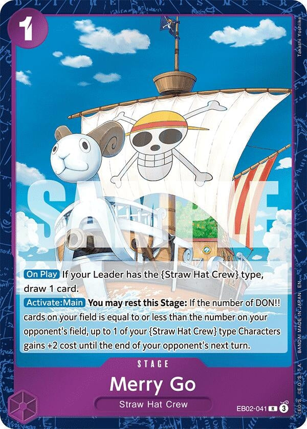 Image for Merry Go (041) (EB02-041) (Extra Booster: Anime 25th Collection) (EB-02) - One Piece Card Game