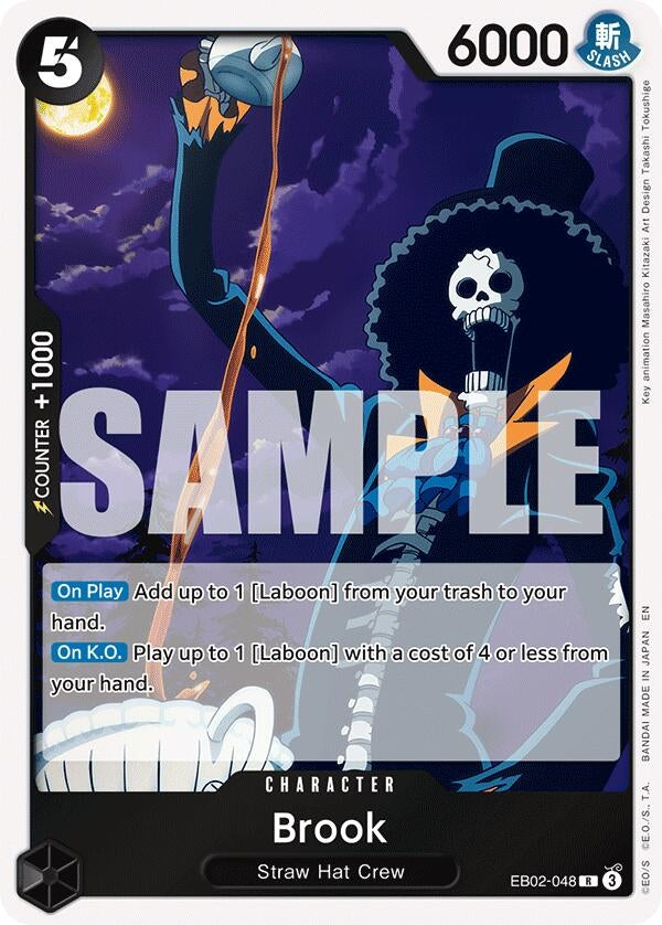 Image for Brook (EB02-048) (Extra Booster: Anime 25th Collection) (EB-02) - One Piece Card Game