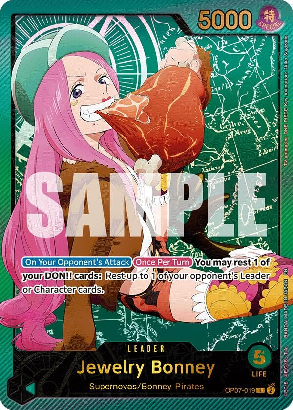 Image for Jewelry Bonney (SP) (OP07-019) (Extra Booster: Anime 25th Collection) (EB-02) - One Piece Card Game