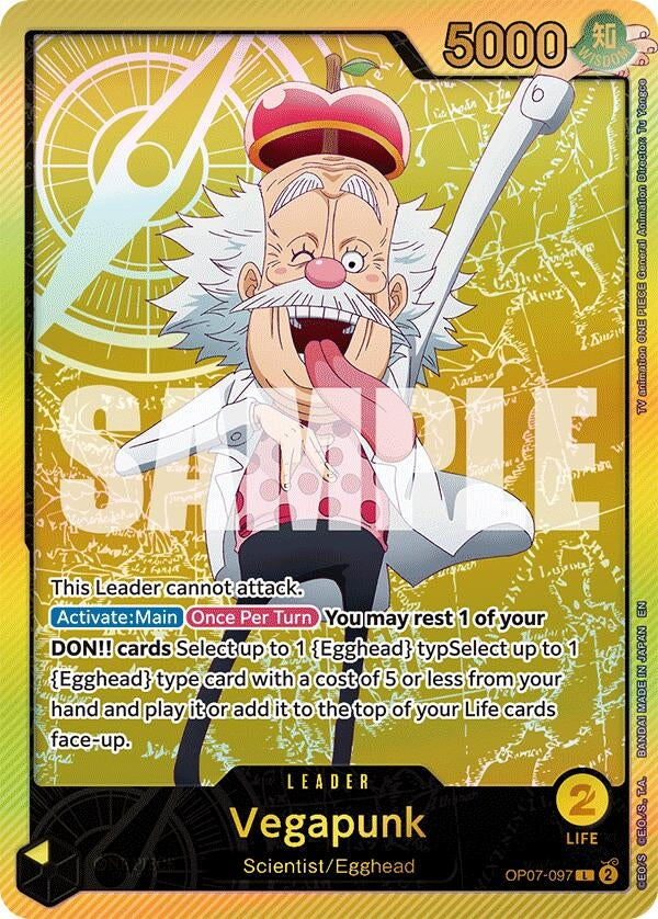 Image for Vegapunk (SP) (OP07-097) (Extra Booster: Anime 25th Collection) (EB-02) - One Piece Card Game